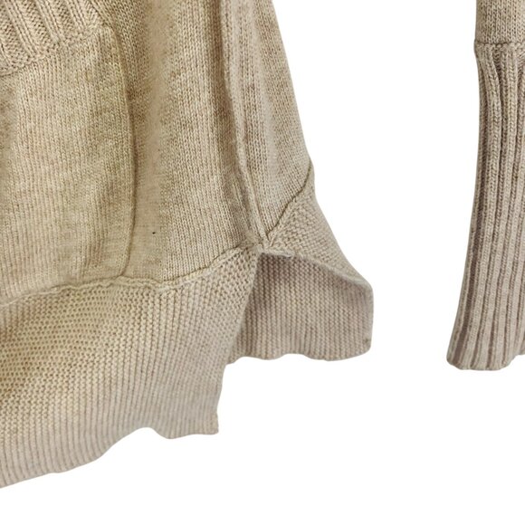 Costa Blanca cotton, nylon, angora Cardigan Knit Sweater color beige - large - Picture 10 of 15